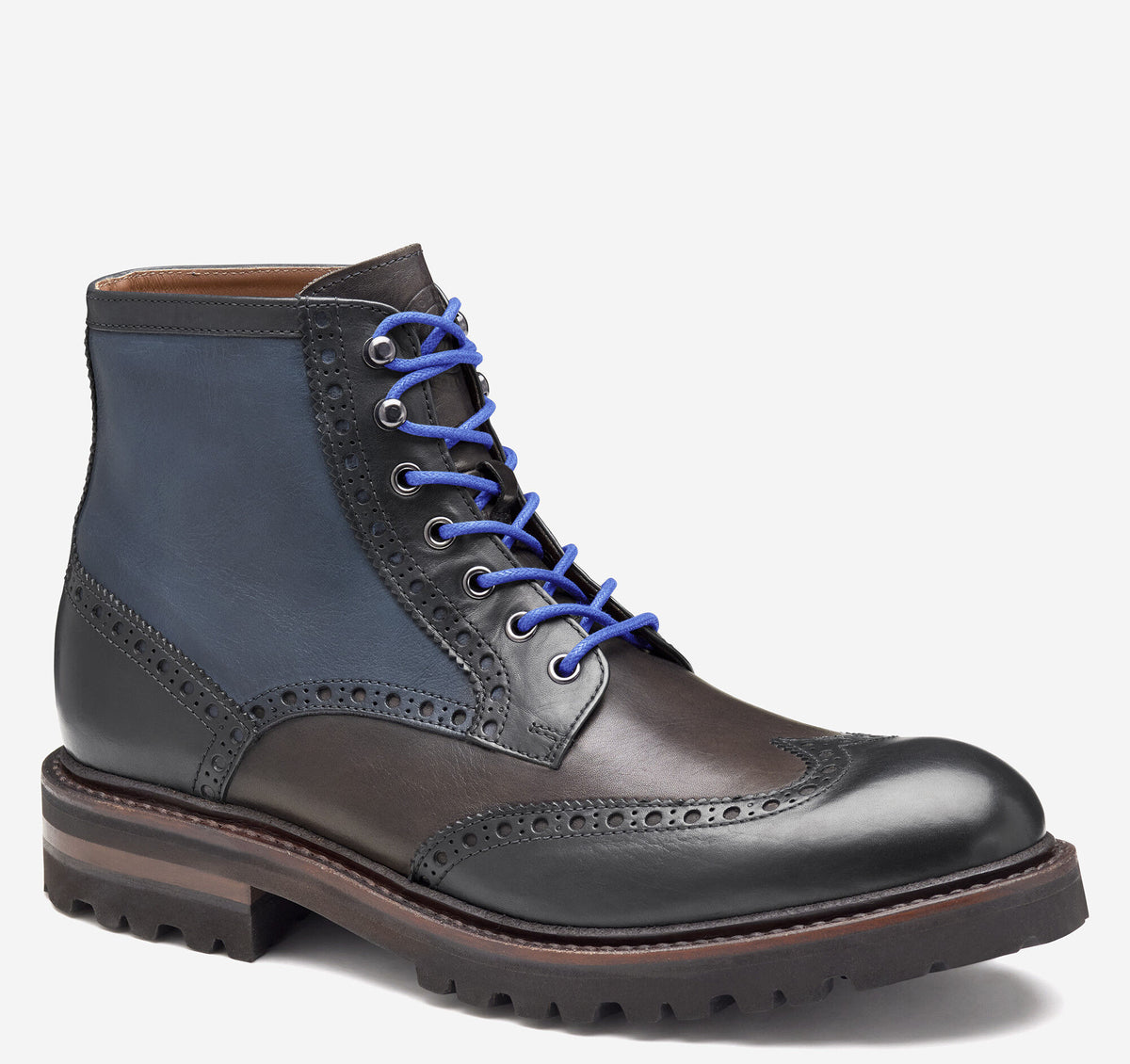 Men's Dudley Lug Wingtip Boot - Johnston Murphy