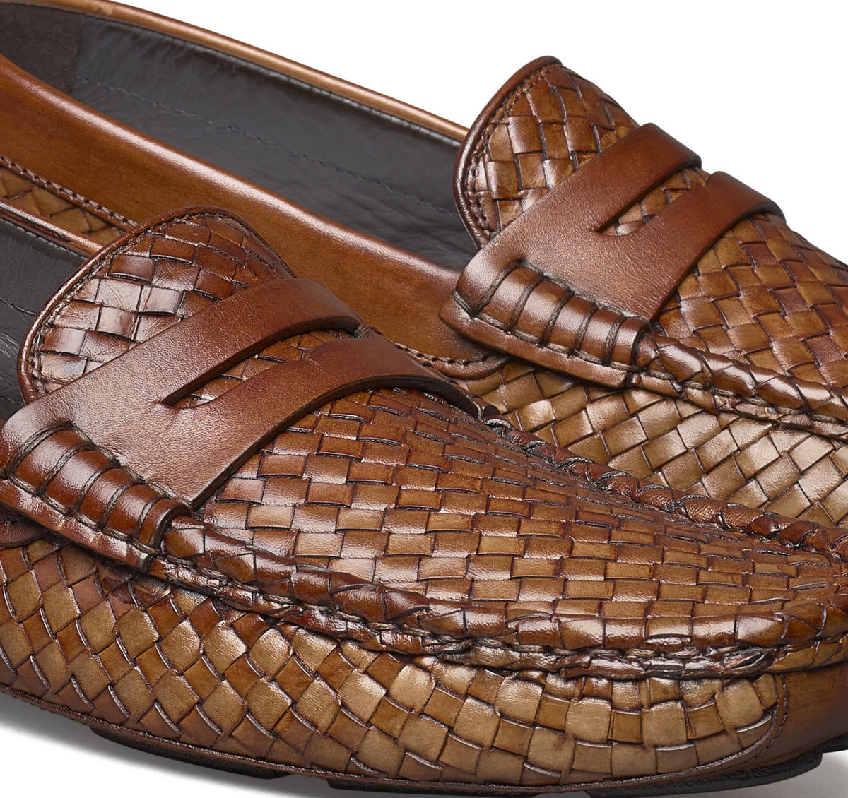 Men's Dayton Woven Penny Loafer - Johnston Murphy