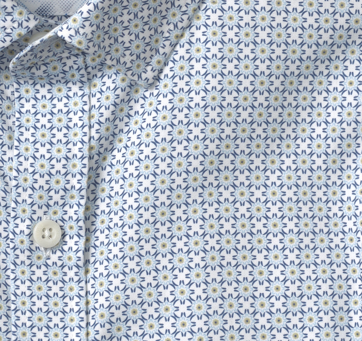 Men's Printed Cotton Shirt - Johnston Murphy