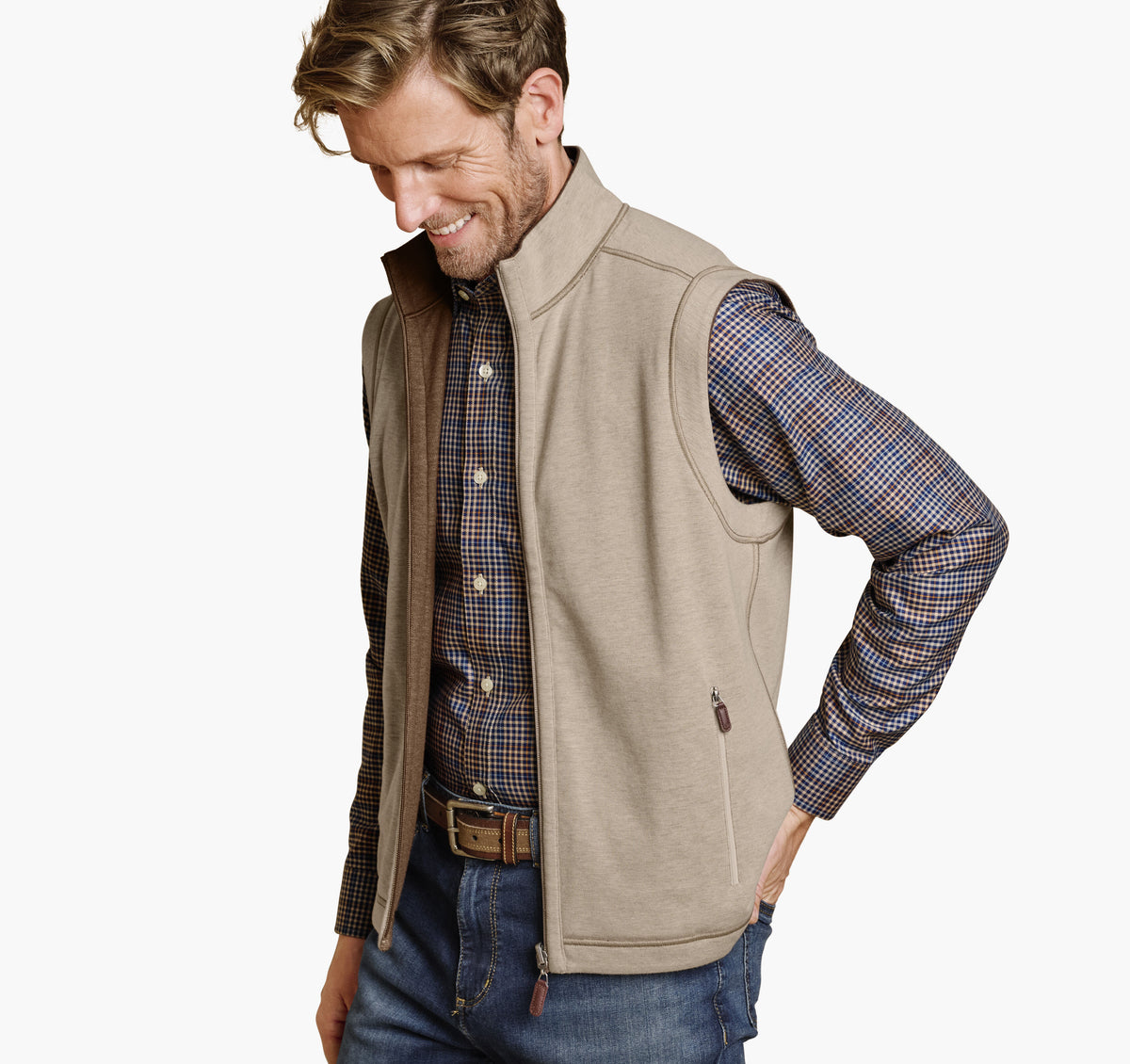 Men's Icon Reversible Vest - Johnston Murphy