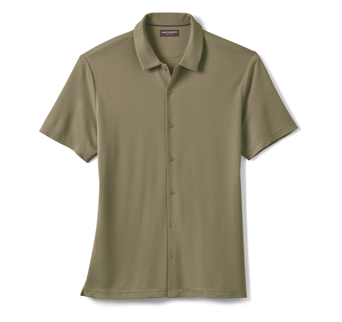 Men's Vintage Birdseye Button-Front Shirt - Johnston Murphy