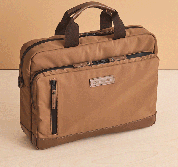 Men's Hudson Waterproof Briefcase - Johnston Murphy