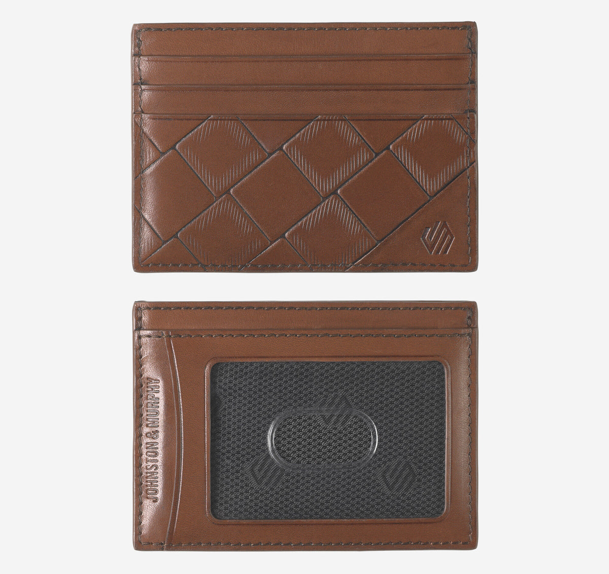 Men's Hudson Basketweave Weekender Case - Johnston Murphy