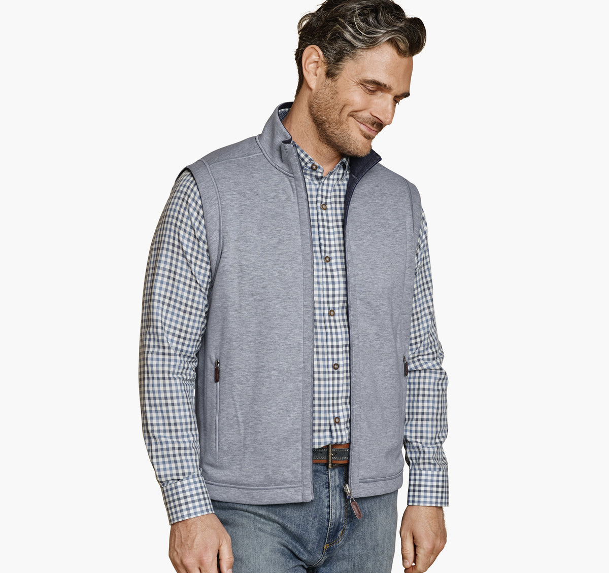 Men's Icon Reversible Vest - Johnston Murphy