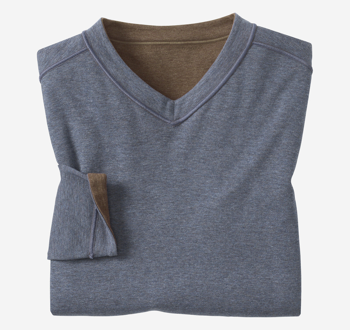 Men's Icon Reversible V-Neck Pullover - Johnston Murphy
