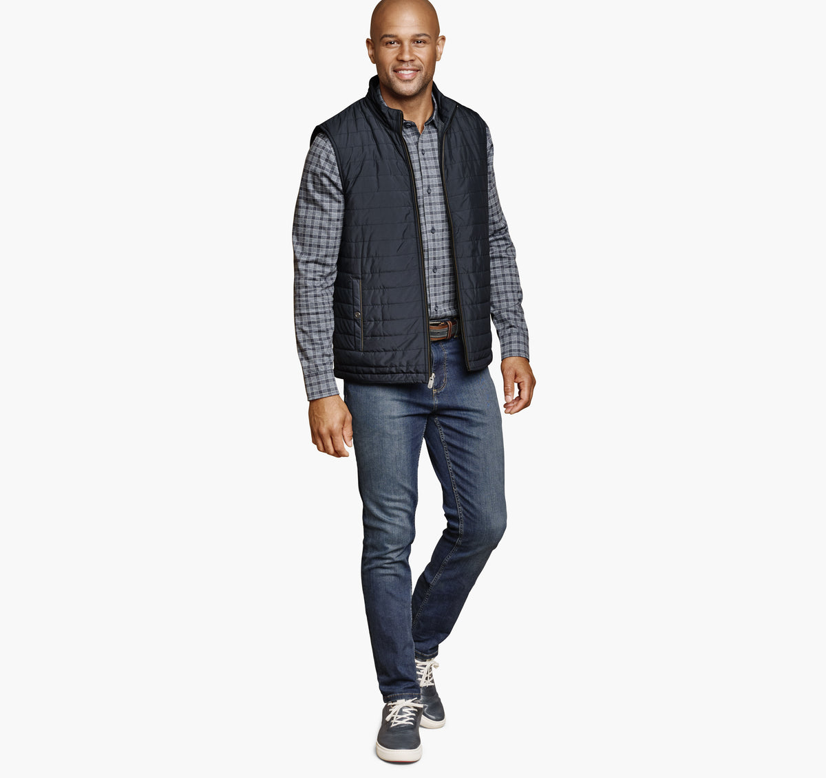 Men's Reversible Vest - Johnston Murphy