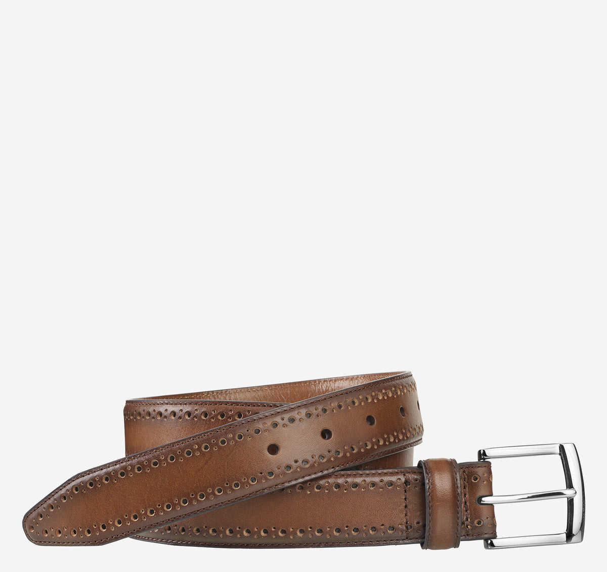 Men's Perfed-Edge Belt - Johnston Murphy