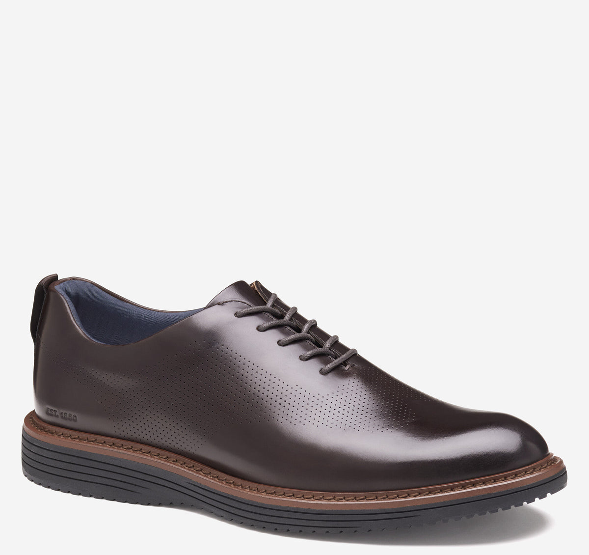 Men's Upton One-Piece Perfed Plain Toe - Johnston Murphy