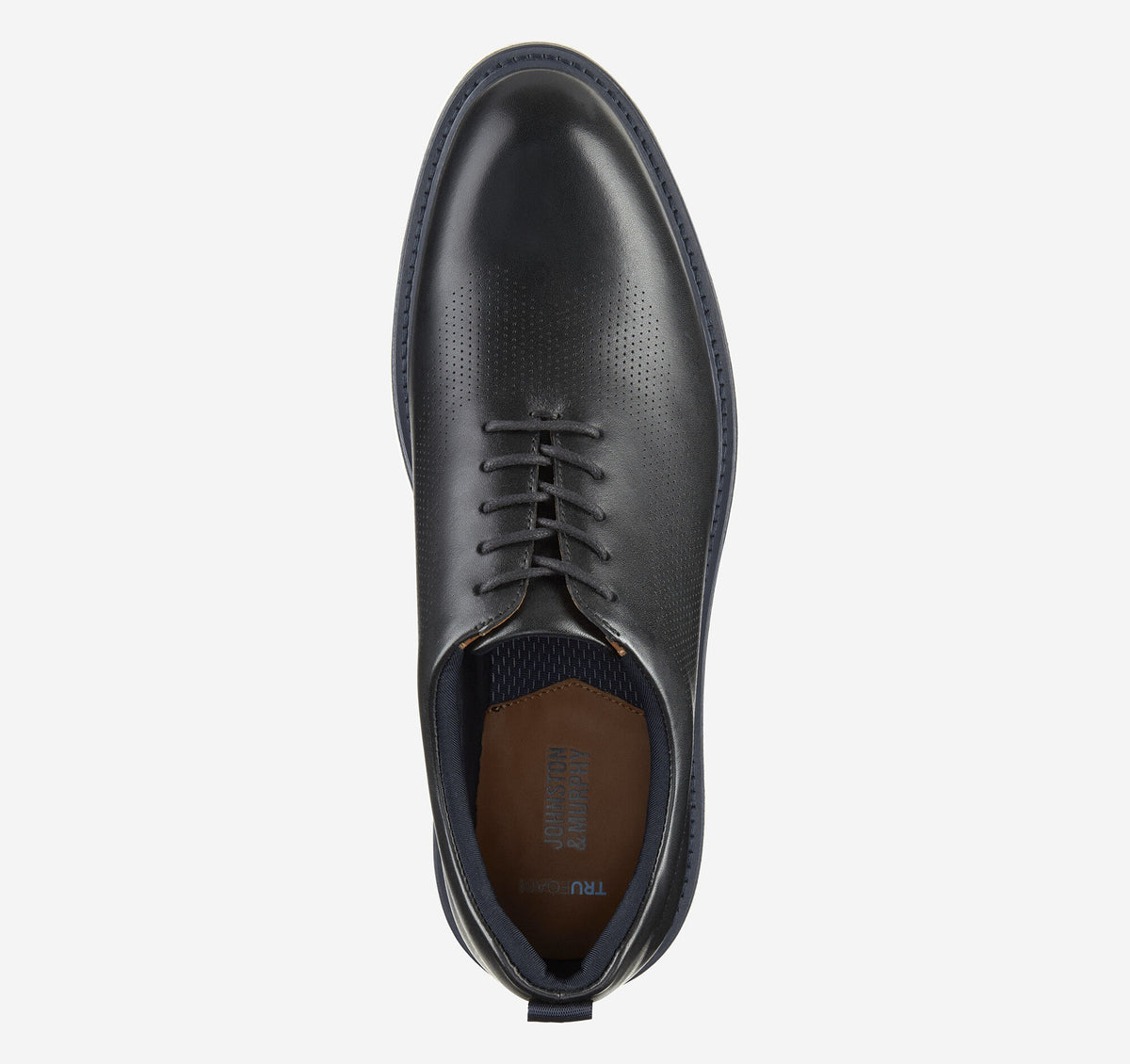 Men's Upton One-Piece Perfed Plain Toe - Johnston Murphy