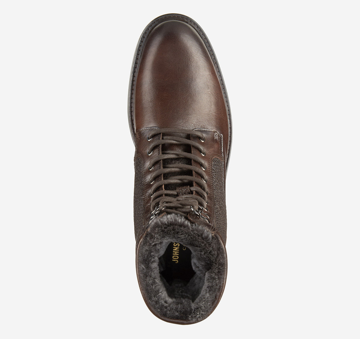Men's Latham Plain Toe Shearling Boot - Johnston Murphy