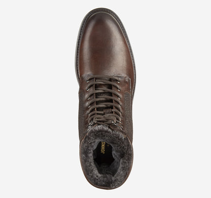 Men's Latham Plain Toe Shearling Boot - Johnston Murphy