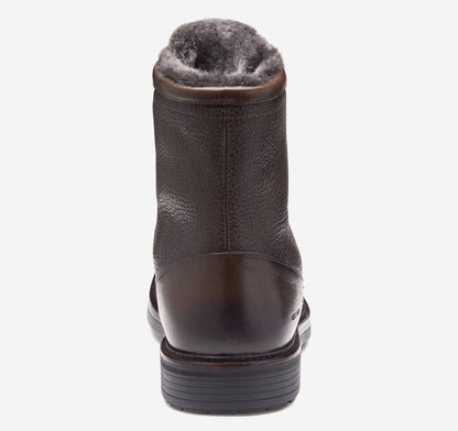 Men's Latham Plain Toe Shearling Boot - Johnston Murphy