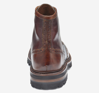 Men's Dudley Lug Wingtip Boot - Johnston Murphy