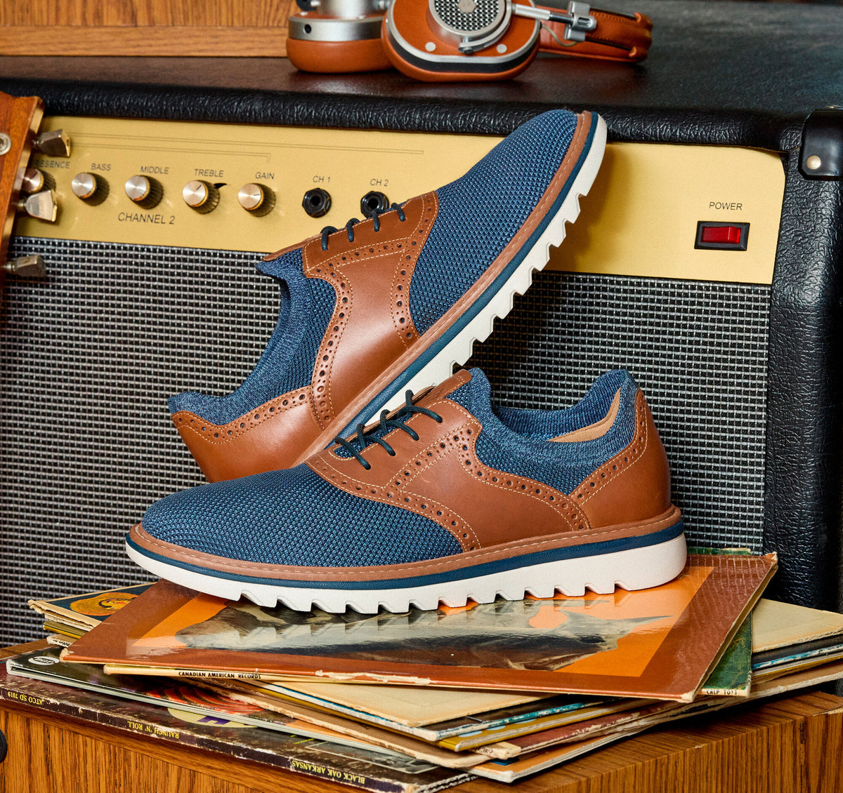 Men's Braydon Knit Saddle - Johnston Murphy