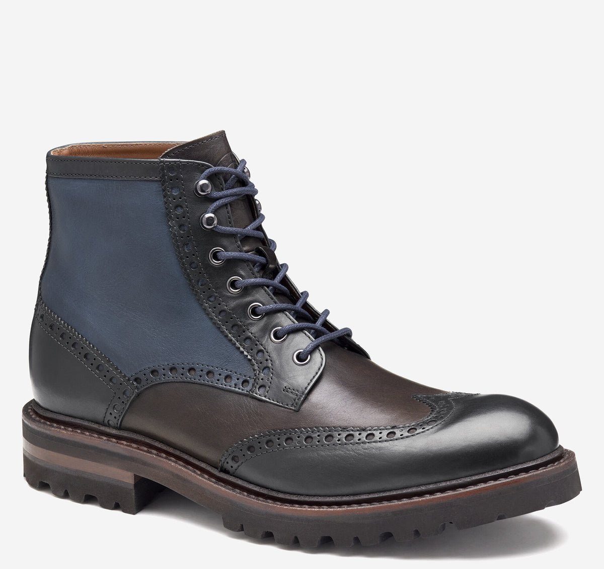 Men's Dudley Lug Wingtip Boot - Johnston Murphy
