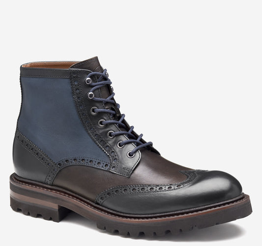 Men's Dudley Lug Wingtip Boot - Johnston Murphy