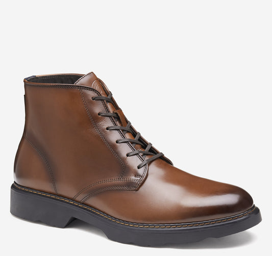 Men's Huxley Plain Toe Derby Boot - Johnston Murphy