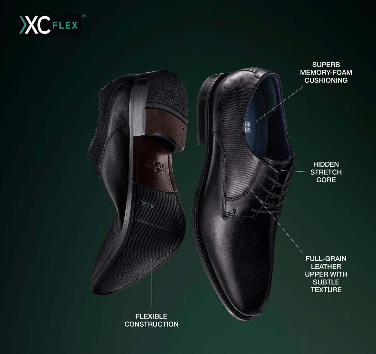Men's Landry Plain Toe - Johnston Murphy