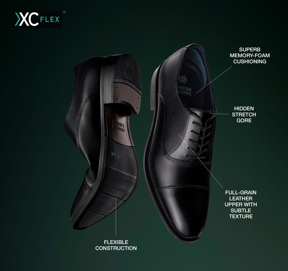 Men's Landry Cap Toe - Johnston Murphy