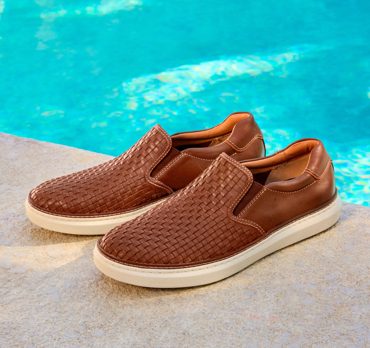 Men's McGuffey 2 Woven Slip-On - Johnston Murphy