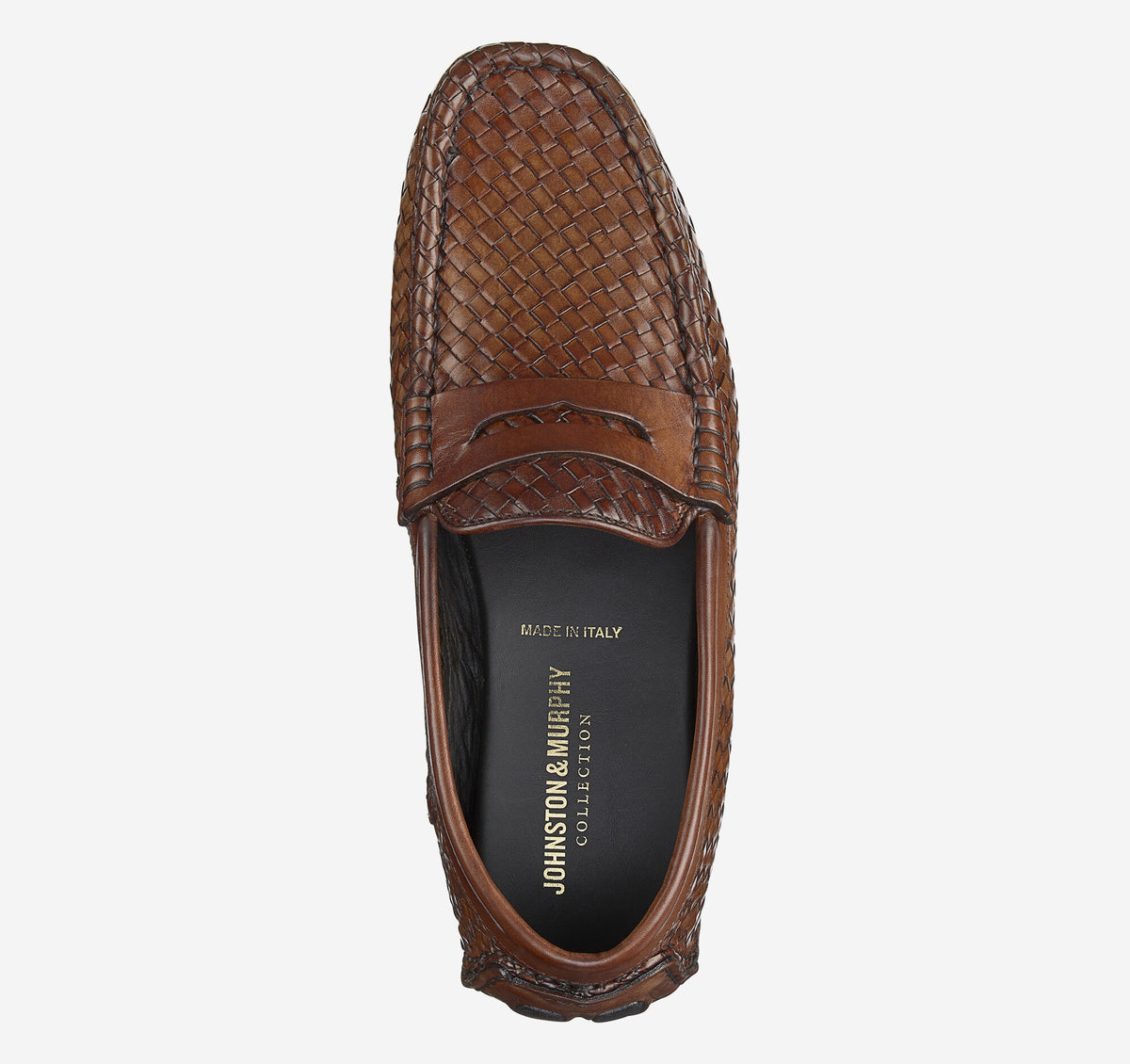 Men's Dayton Woven Penny Loafer - Johnston Murphy