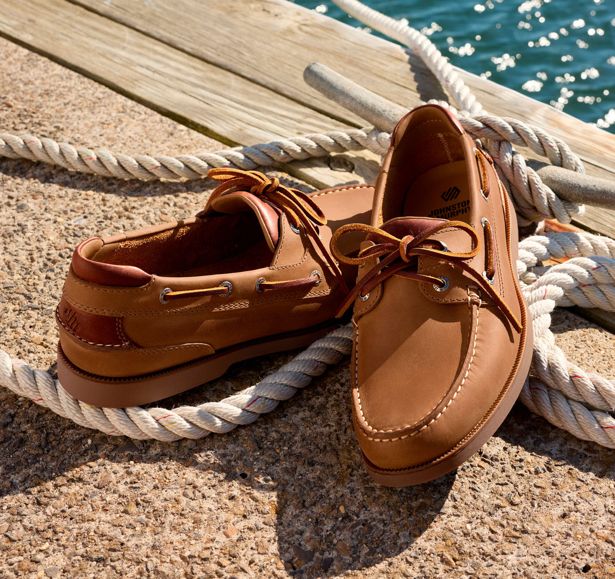 Men's Ventura 2-Eye Boat Shoe - Johnston Murphy