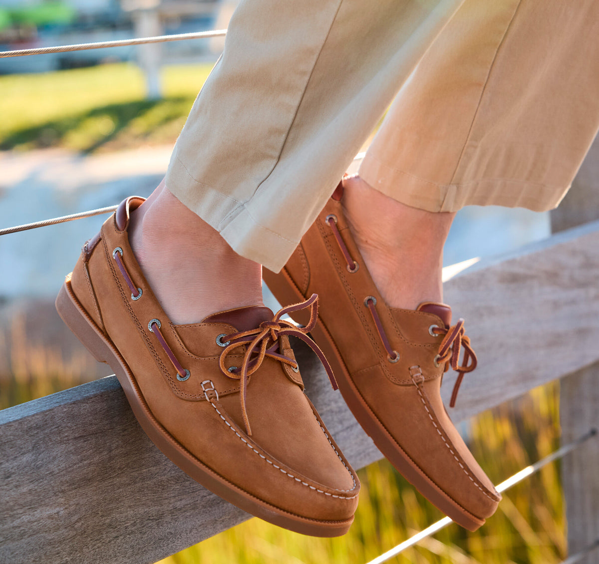Men's Ventura 2-Eye Boat Shoe - Johnston Murphy