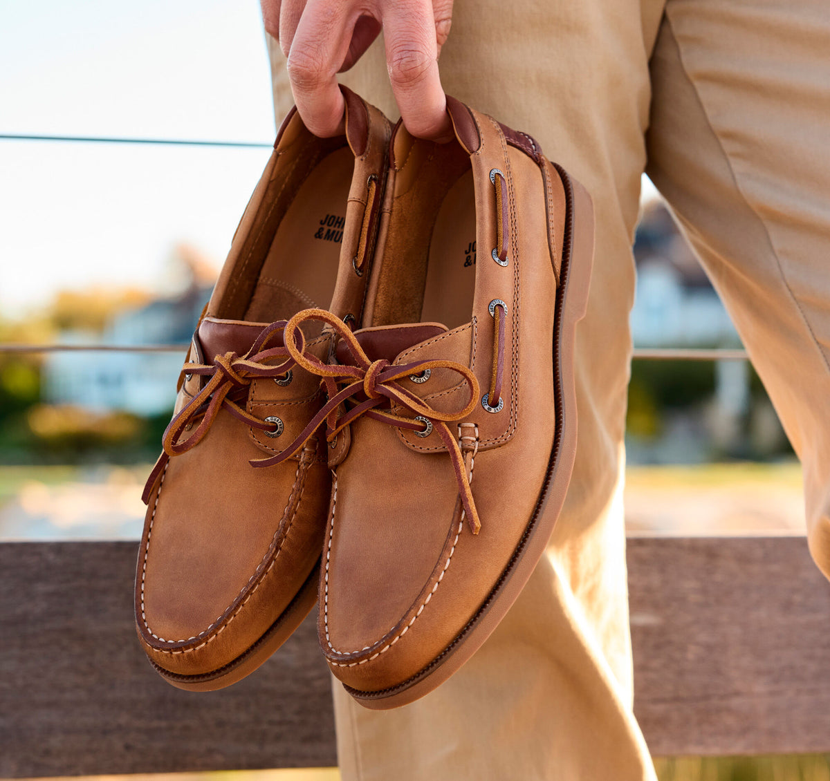 Men's Ventura 2-Eye Boat Shoe - Johnston Murphy