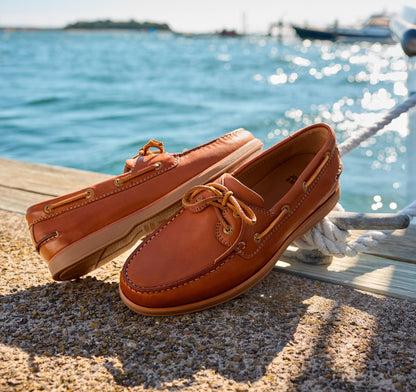 Men's Monaco 2-Eye Boat Shoe - Johnston Murphy