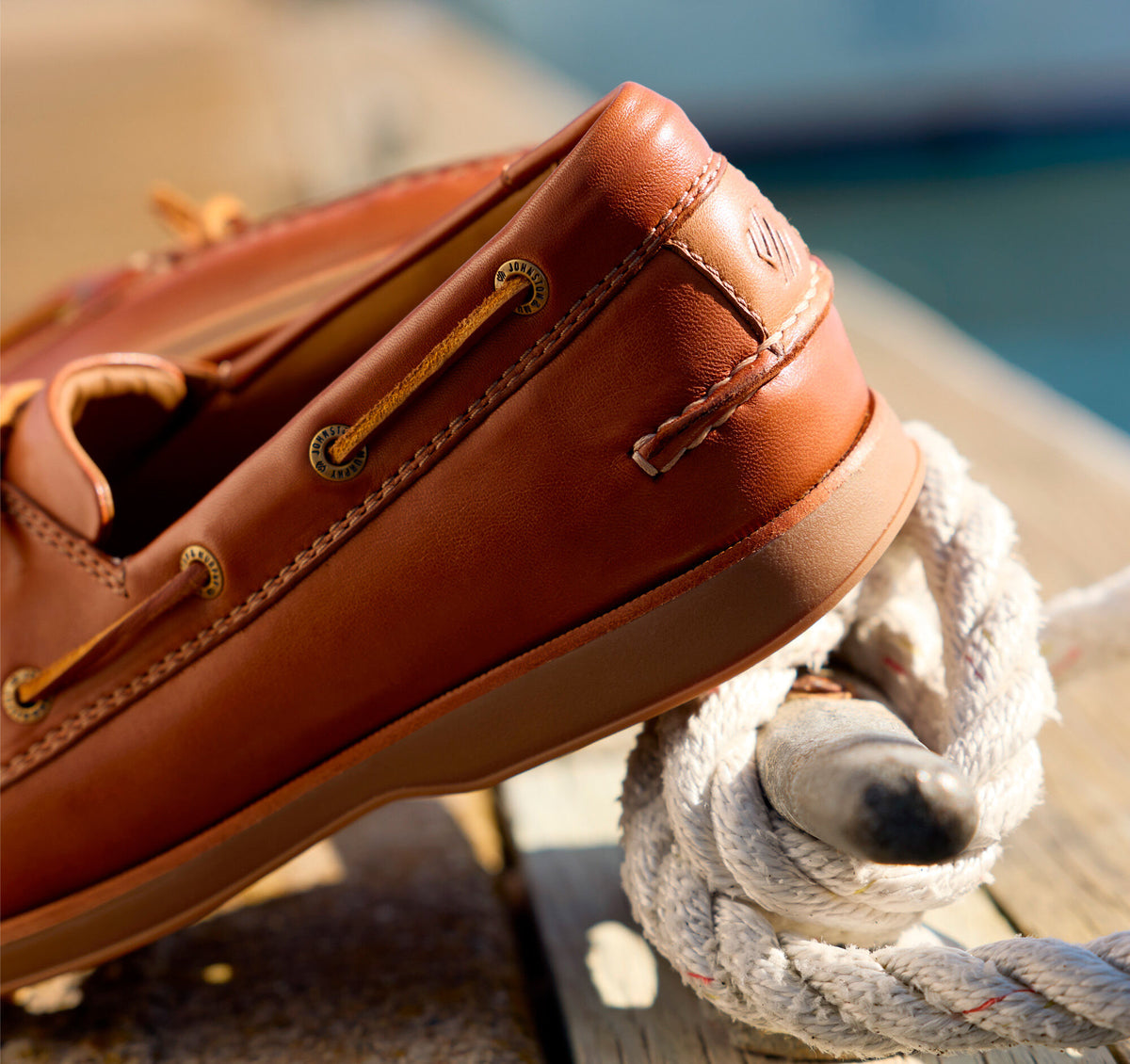 Men's Monaco 2-Eye Boat Shoe - Johnston Murphy
