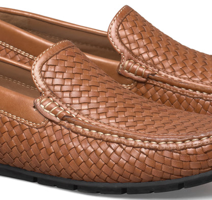 Men's Baldwin Driver Woven Slip-On Loafer - Johnston Murphy