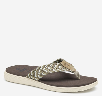 Men's Upton Woven Flip-Flop - Johnston Murphy