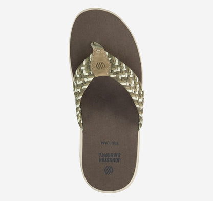 Men's Upton Woven Flip-Flop - Johnston Murphy