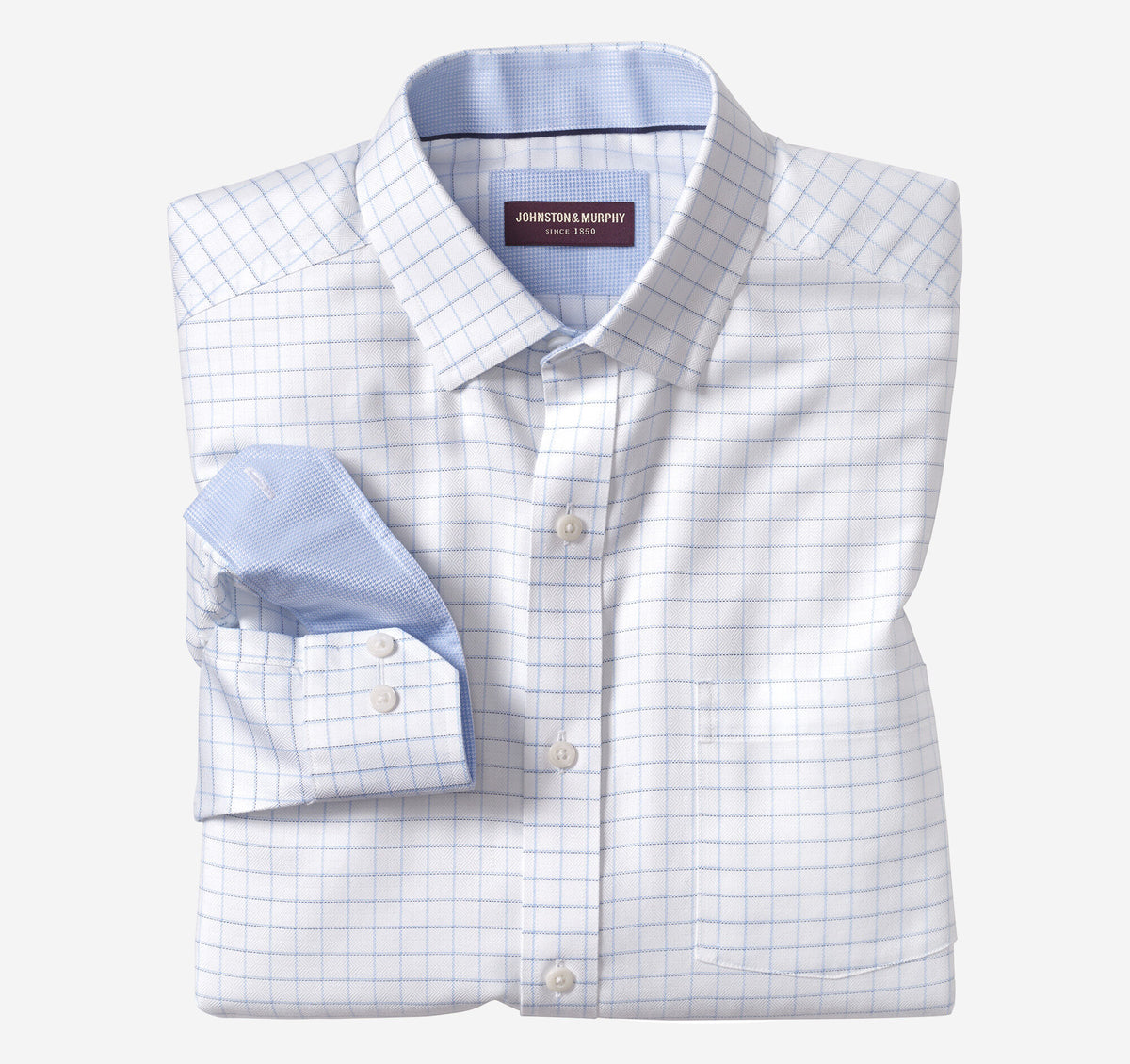 Men's Non-Iron Dress Shirt - Johnston Murphy