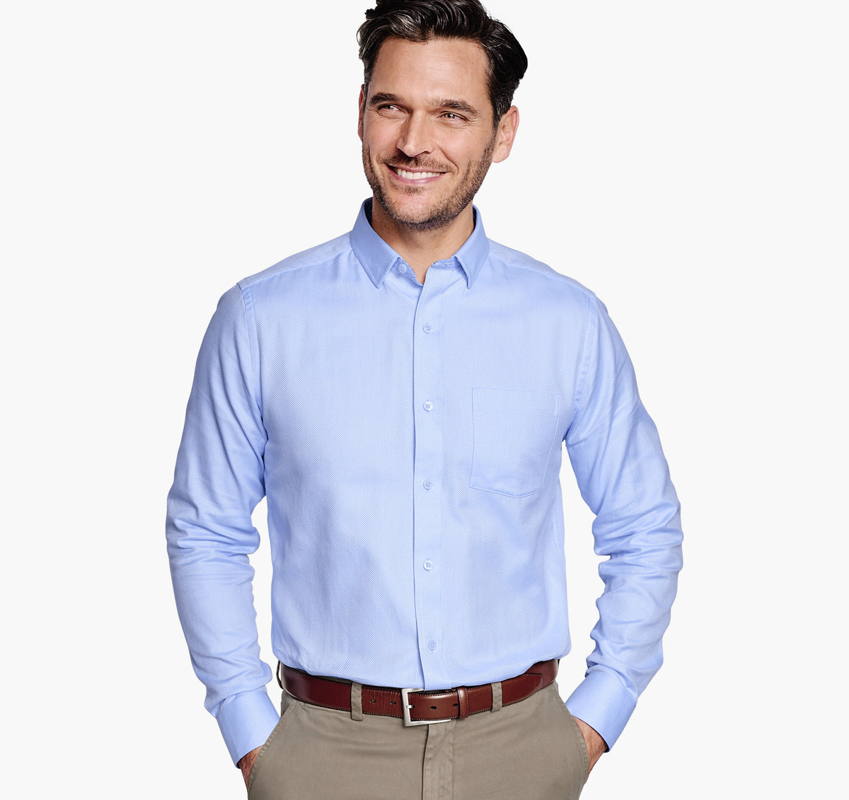 Men's Non-Iron Dress Shirt - Johnston Murphy