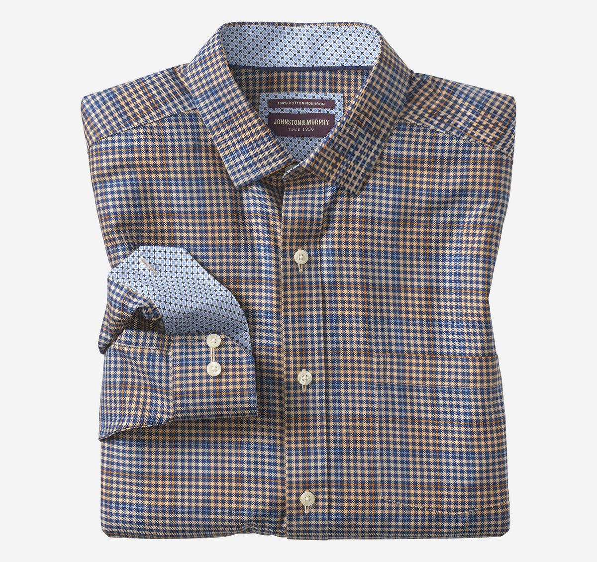 Men's Non-Iron Dress Shirt - Johnston Murphy