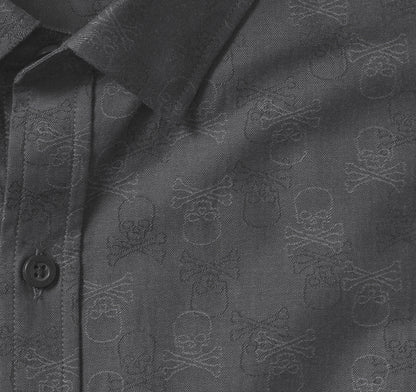 Men's Long-Sleeve Jacquard Shirt - Johnston Murphy