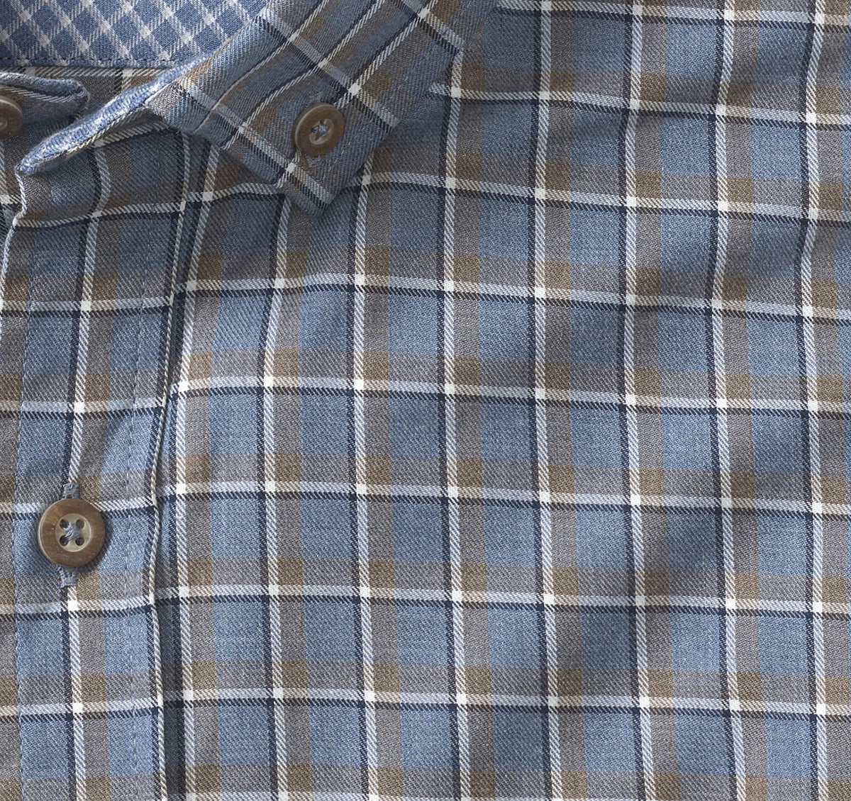 Men's Heathered Woven Shirt - Johnston Murphy