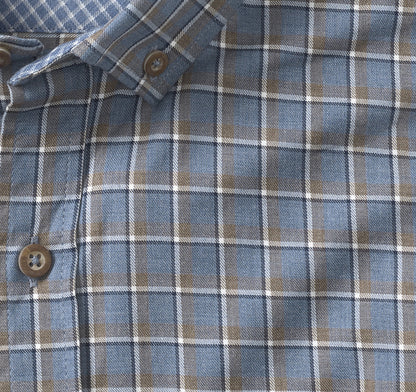 Men's Heathered Woven Shirt - Johnston Murphy