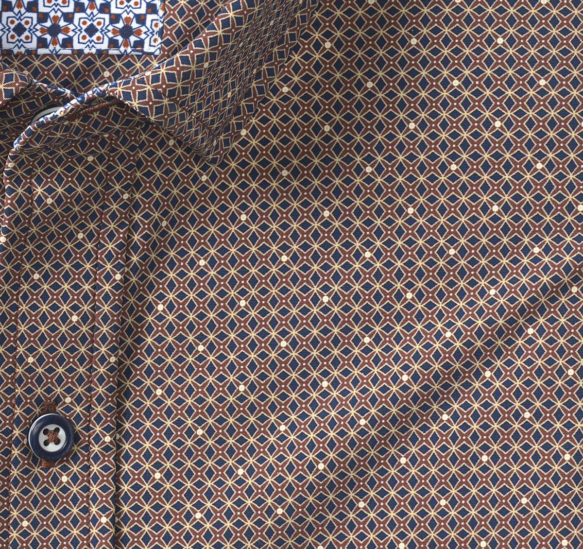 Men's XC4® Motion Long-Sleeve Print Knit Shirt - Johnston Murphy