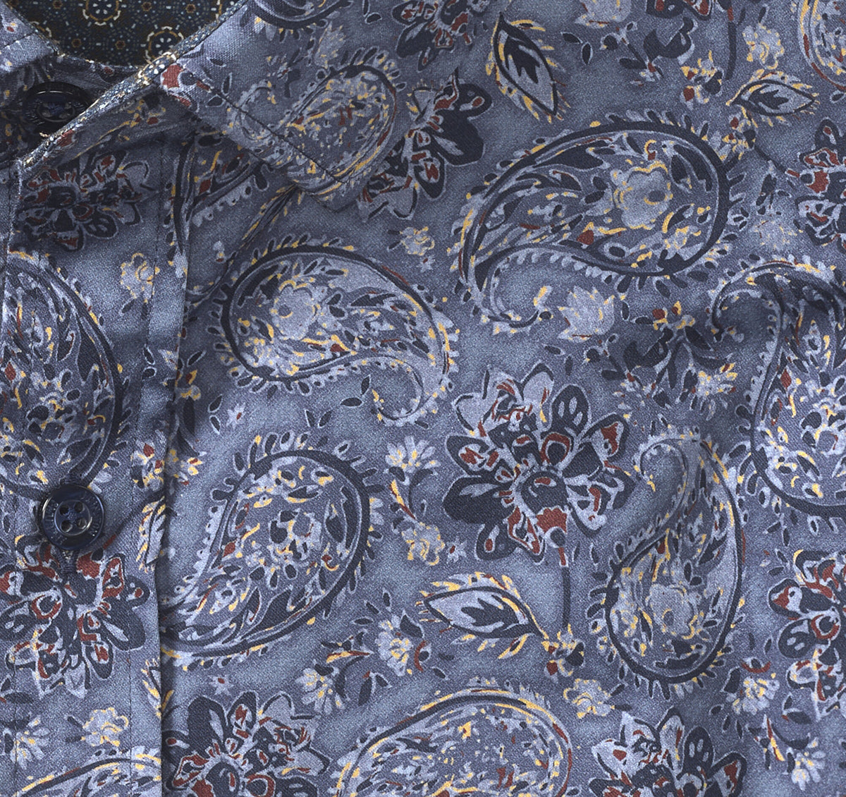 Men's Printed Cotton Shirt - Johnston Murphy