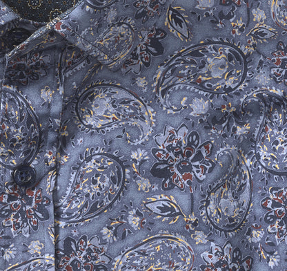 Men's Printed Cotton Shirt - Johnston Murphy