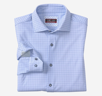Men's XC4® Motion Long-Sleeve Dress Knit Shirt - Johnston Murphy