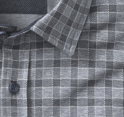 Men's Button-Front Knit Shirt - Johnston Murphy