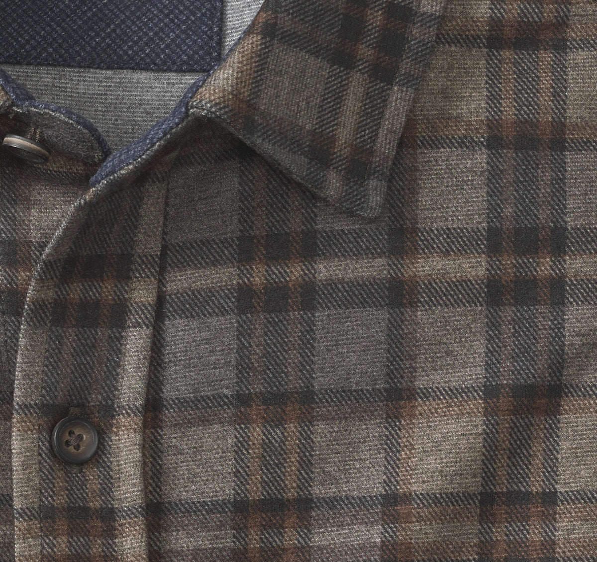 Men's Button-Front Knit Shirt - Johnston Murphy