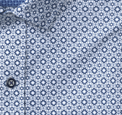 Men's XC4® Motion Long-Sleeve Print Knit Shirt - Johnston Murphy