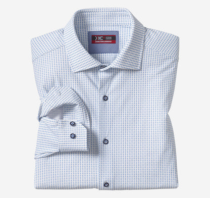 Men's XC4® Motion Long-Sleeve Dress Knit Shirt - Johnston Murphy