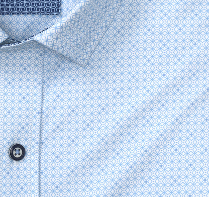 Men's XC4® Motion Long-Sleeve Print Knit Shirt - Johnston Murphy