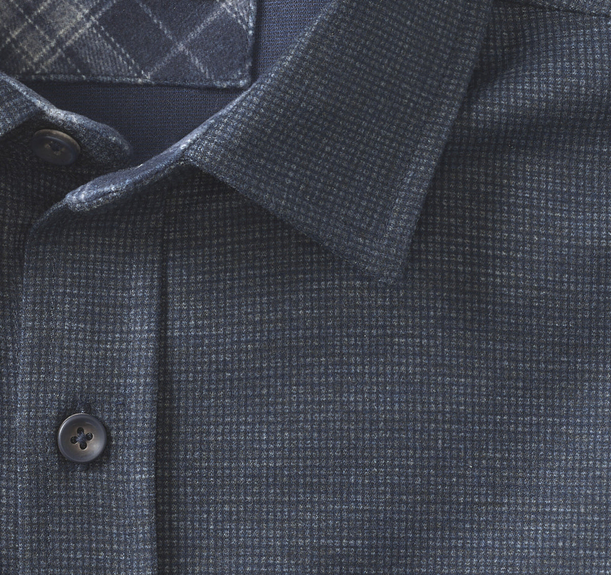 Men's Button-Front Knit Shirt - Johnston Murphy