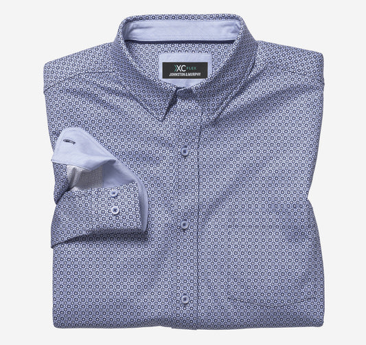 Men's XC Flex® Stretch Long-Sleeve Shirt - Johnston Murphy